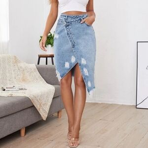 Denim skirt